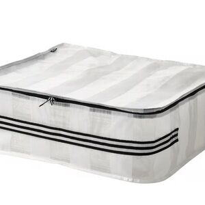 IKEA Black and clear storage case